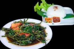 Bagus Cafe cah kangkung water spinach